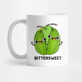 Bittersweet Cute Bitter Gourd Pun Mug